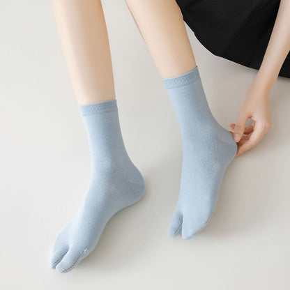 Plain Split Toe Socks SpreePicky