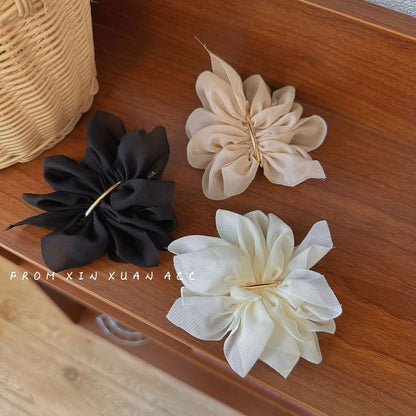 Mesh Flower Alloy Hair Clip SpreePicky