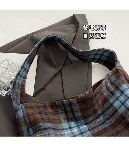 Plaid Tote Bag SpreePicky