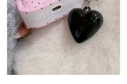 Dotted AirPods / Pro Earphone Case Skin / Heart Charm / Set SpreePicky