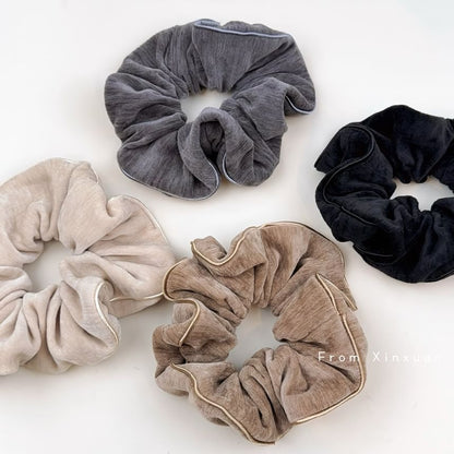 Plain Velvet Scrunchie SpreePicky