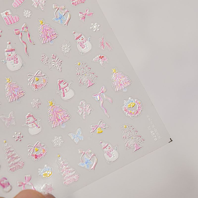 Christmas Nail Art Stickers SpreePicky