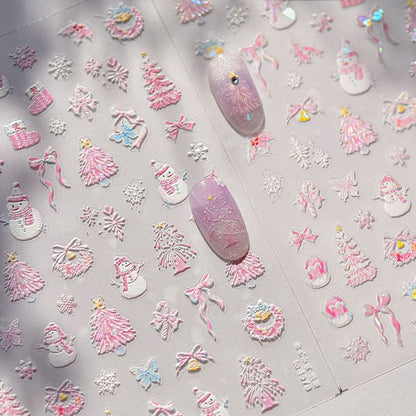 Christmas Nail Art Stickers SpreePicky