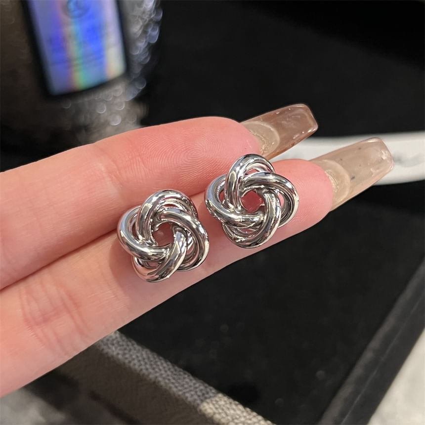 Alloy Knot Earrings SpreePicky