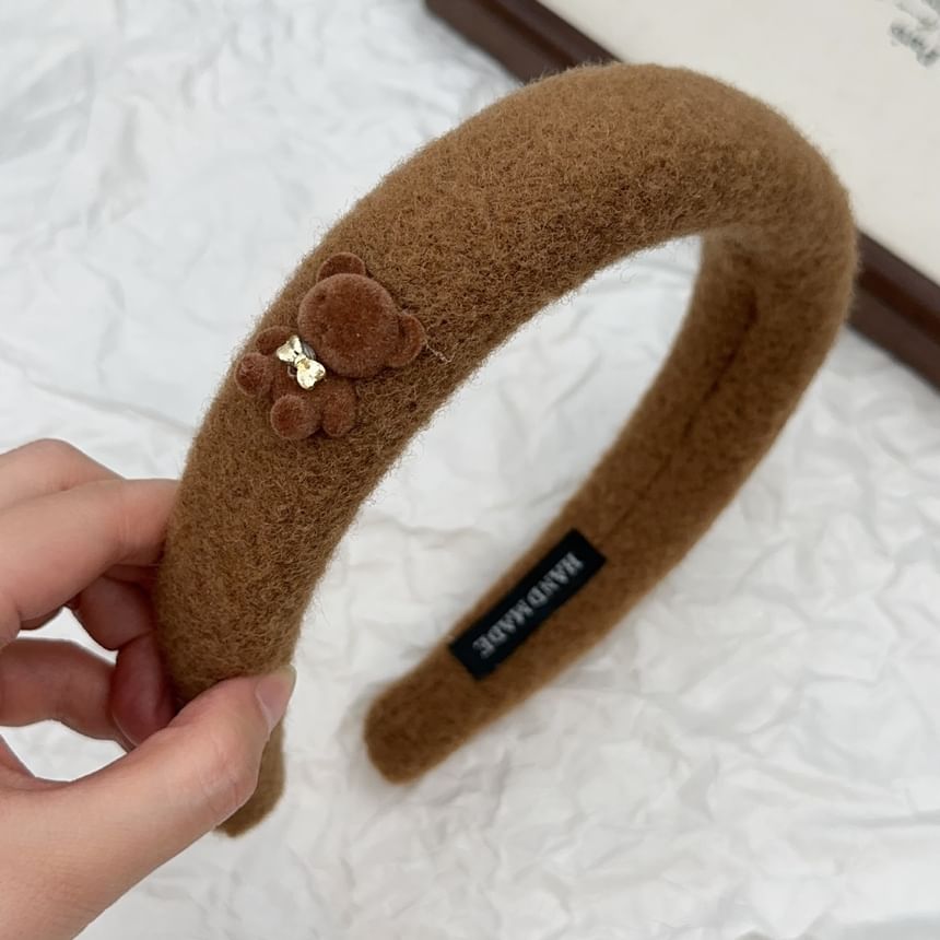 Bear Accent Headband SpreePicky