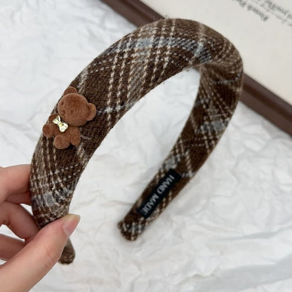 Bear Accent Headband SpreePicky