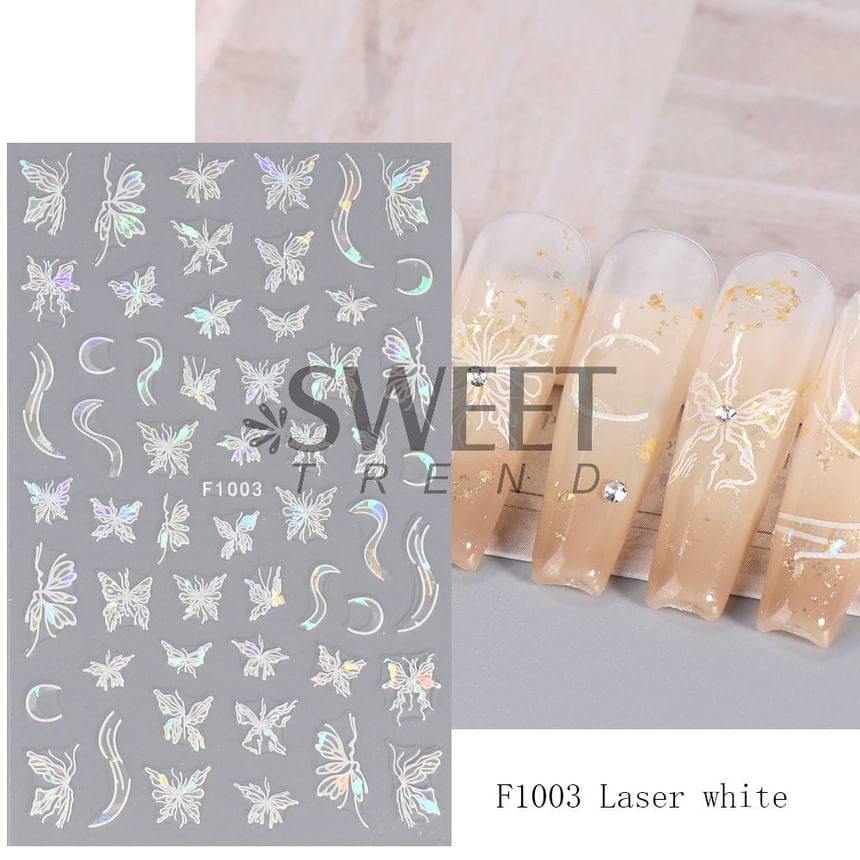 Butterfly Star Nail Art Stickers (Various Designs) SpreePicky