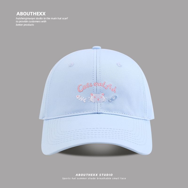 Cap Lettering Cartoon Embroidered Baseball FashionChic