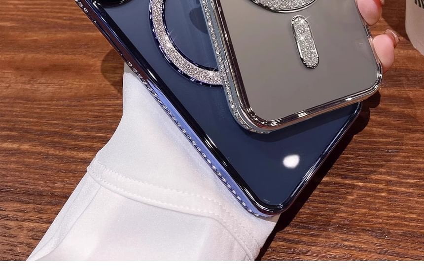 (Compatible with MagSafe) Phone Case Magnetic Embellished FashionChic