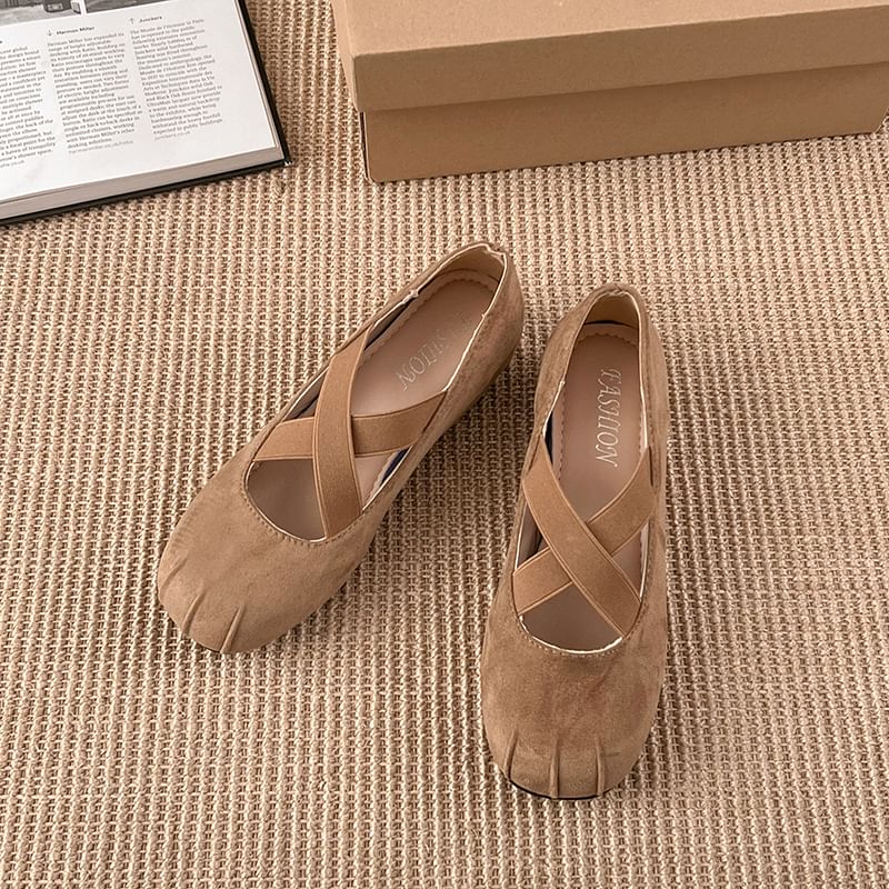 Strap Wedge Cross Hidden Mary Jane Shoes FashionChic