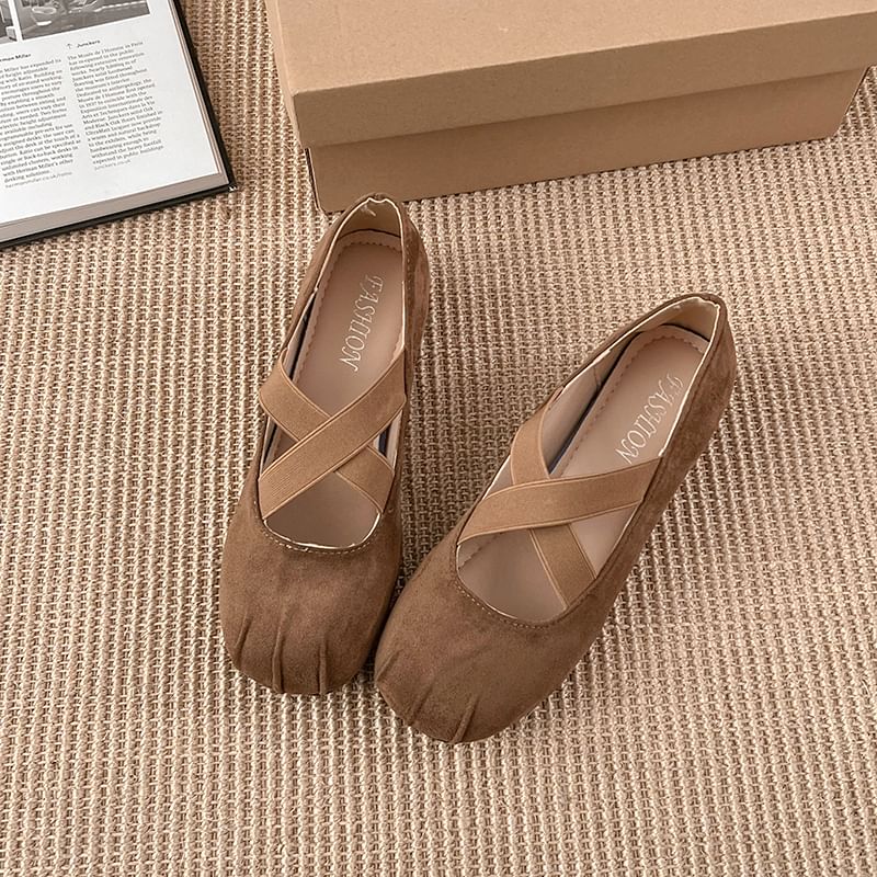 Strap Wedge Cross Hidden Mary Jane Shoes FashionChic