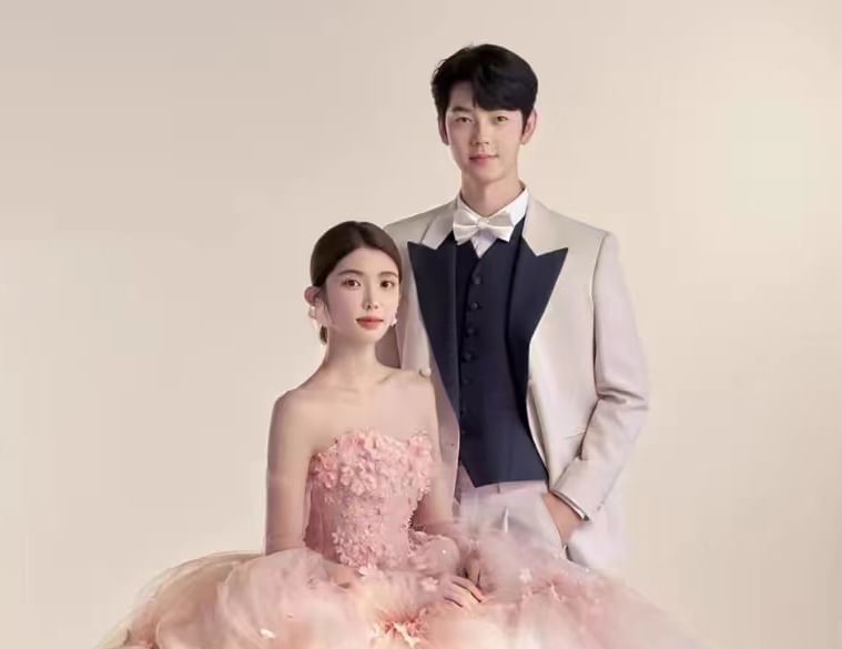 Strapless Lace Embroidered Wedding Ball Gown FashionChic