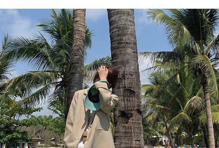 Pleated Print Leg Rise Wide Pants High Patterned FashionChic