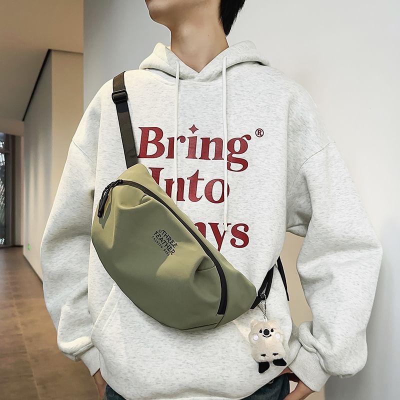 Lettering Crossbody Bag