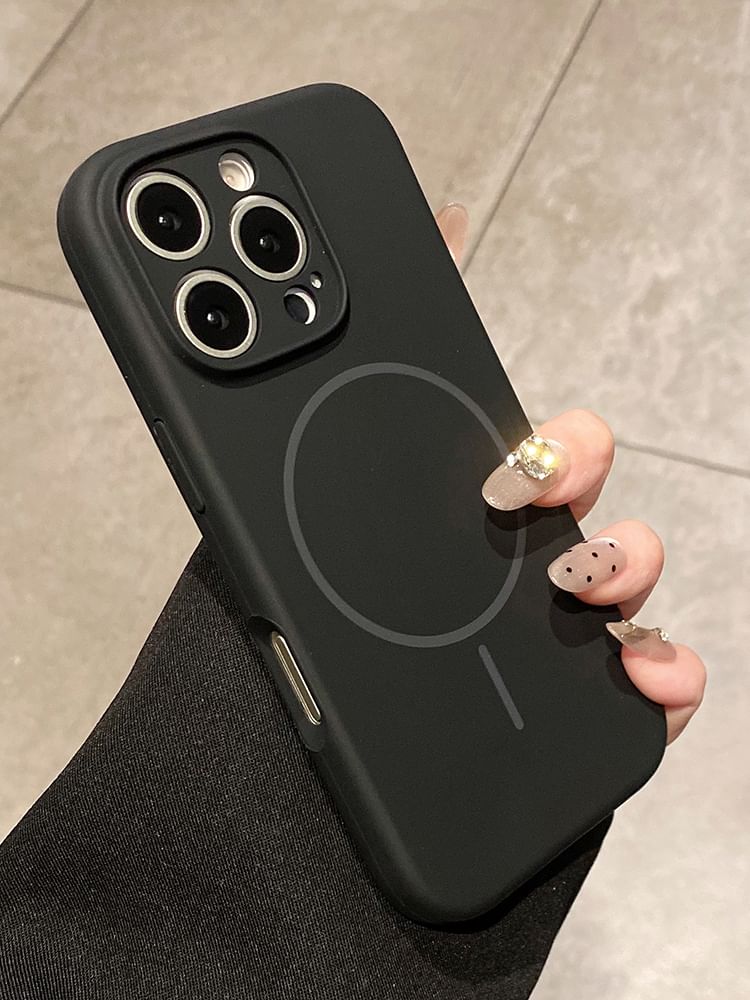 (Compatible Magnetic Phone Case with Plain MagSafe) FashionChic