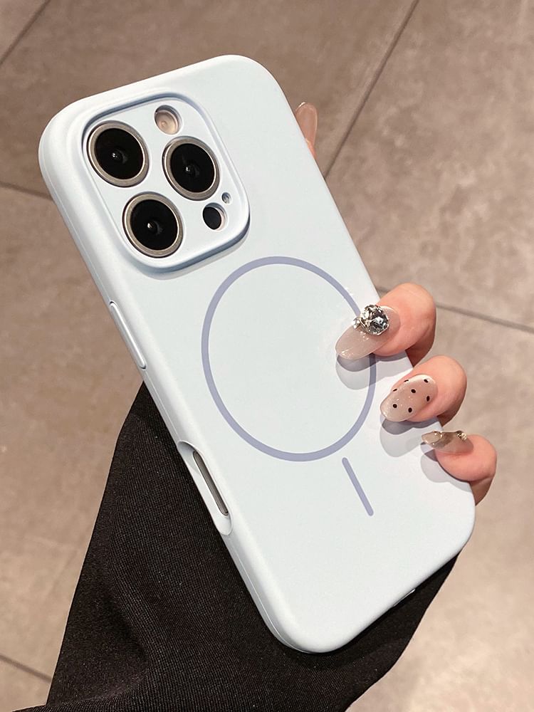 (Compatible Magnetic Phone Case with Plain MagSafe) FashionChic