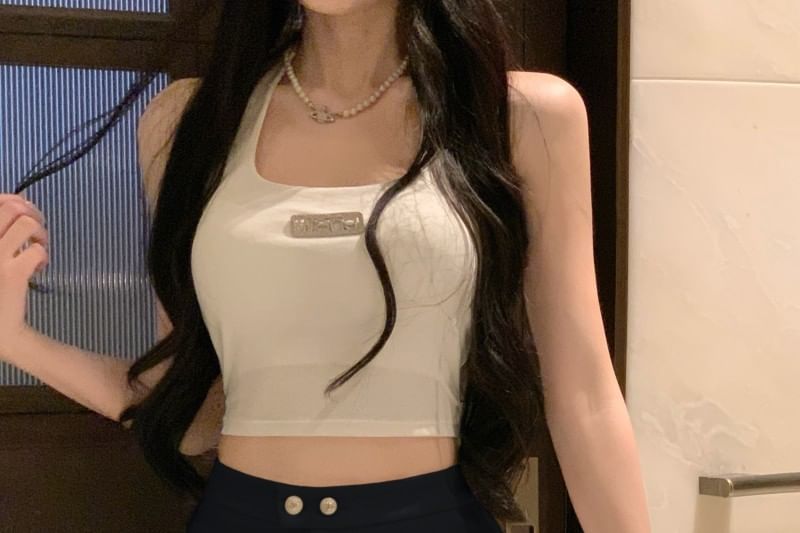 Waist Pants Plain Hot High FashionChic