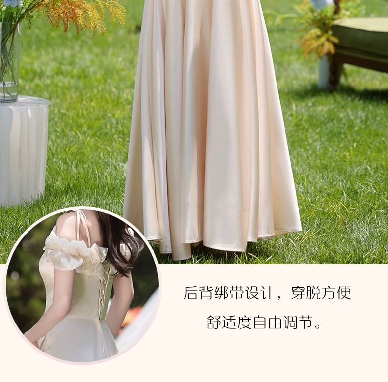 (Various Gown Bridesmaid Evening Plain Designs) FashionChic