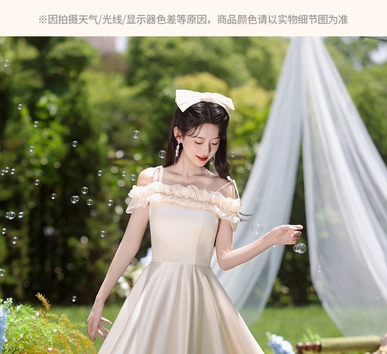 (Various Gown Bridesmaid Evening Plain Designs) FashionChic