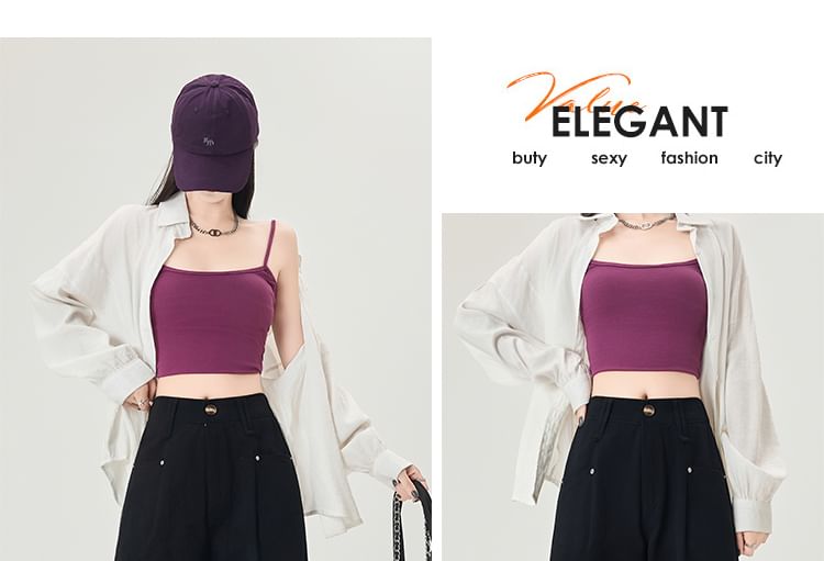 Pants Leg High Dress Wide Waist Plain FashionChic