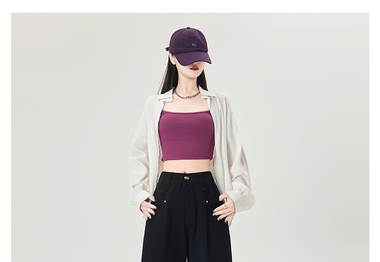 Pants Leg High Dress Wide Waist Plain FashionChic