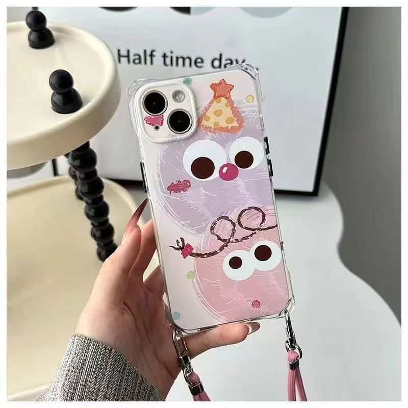 / Cartoon Phone Case Lanyard Set FashionChic