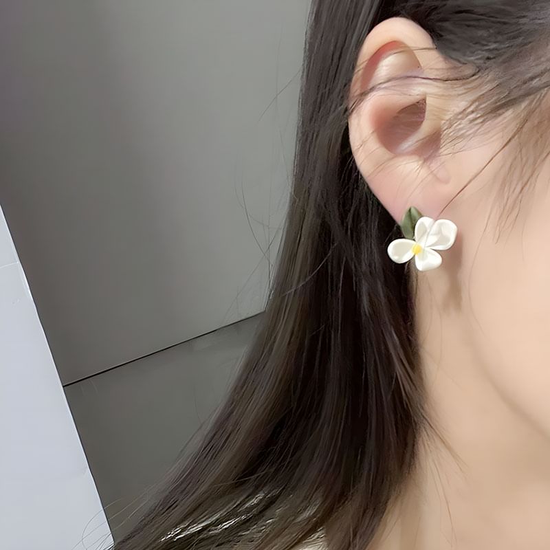 / Floral Cuff Earring Ear Alloy Stud Designs) (Various FashionChic