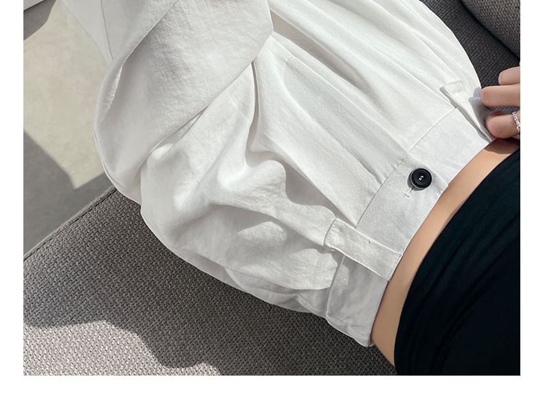 Waist Plain Wide Leg Designs) High Dress (Various Pants FashionChic