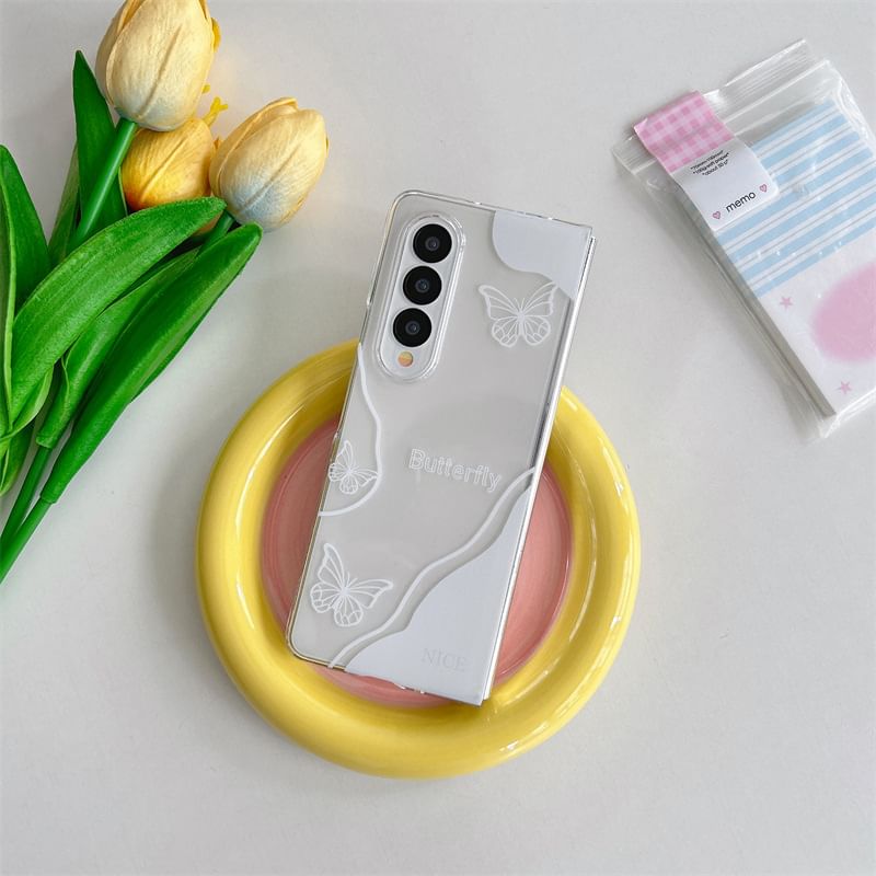 / Case Phone Set Butterfly Strap FashionChic