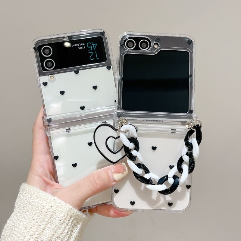 Heart Phone Strap Set Case / FashionChic