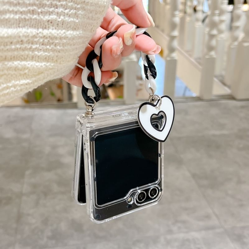 Heart Phone Strap Set Case / FashionChic