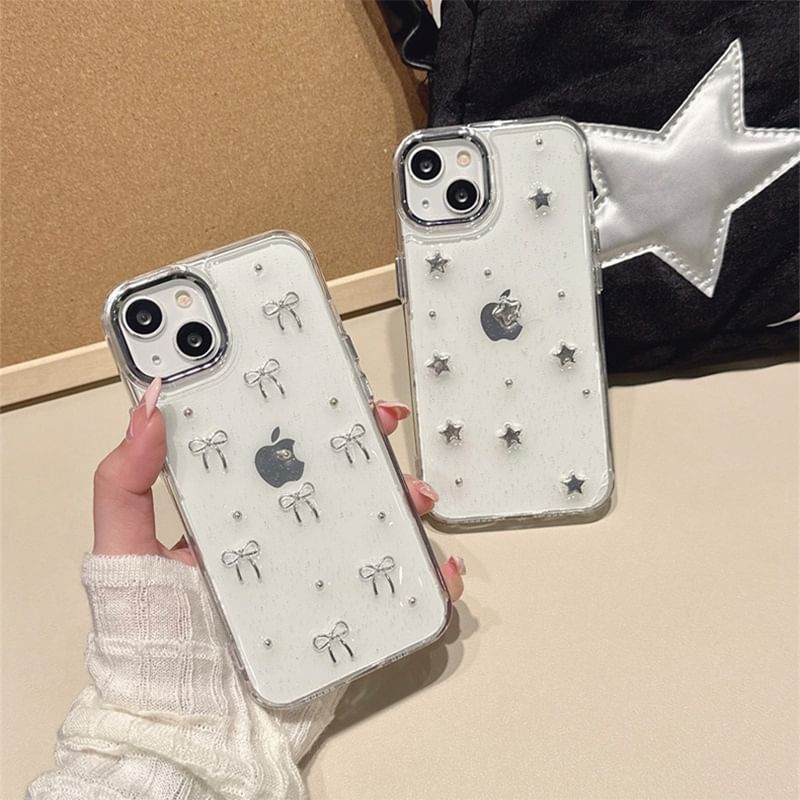 / Bow Star Case iPhone Bead FashionChic