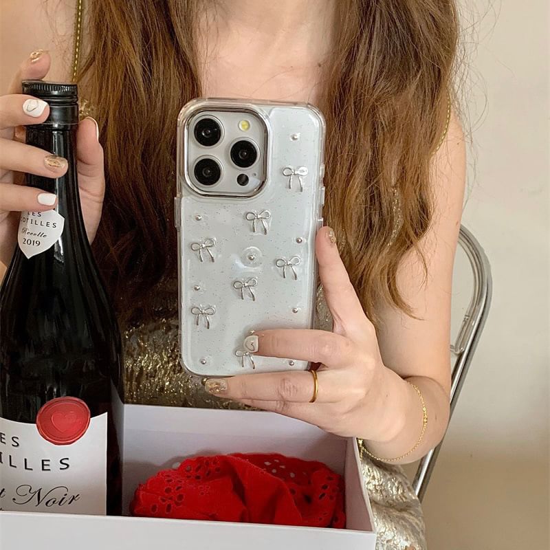 / Bow Star Case iPhone Bead FashionChic