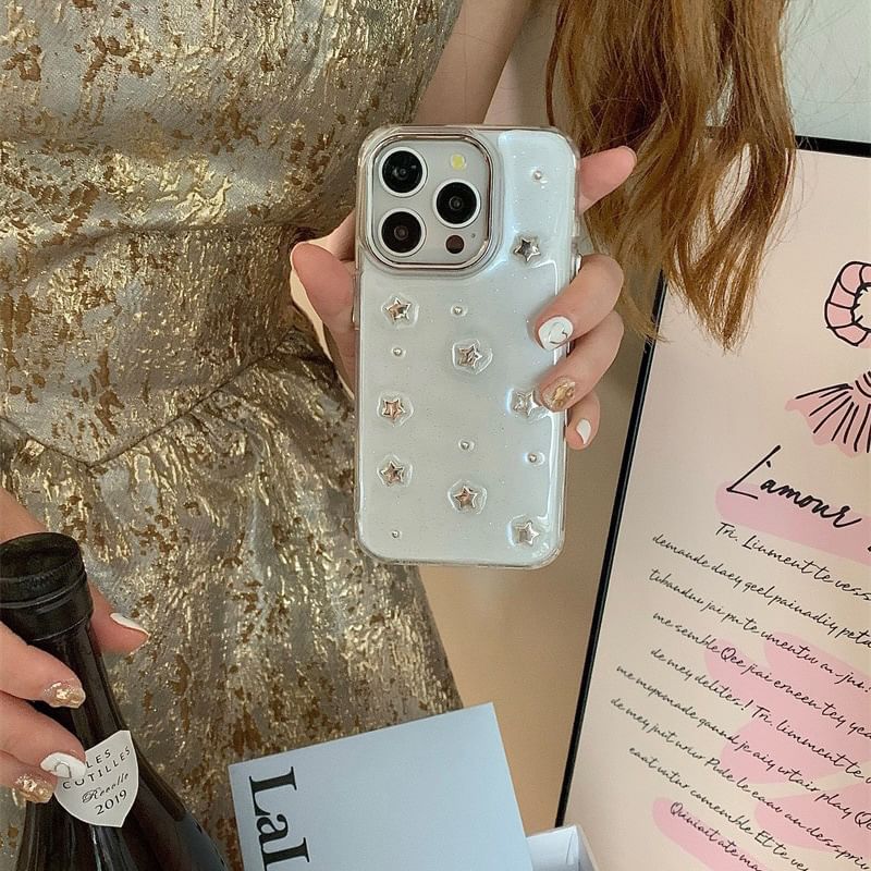 / Bow Star Case iPhone Bead FashionChic