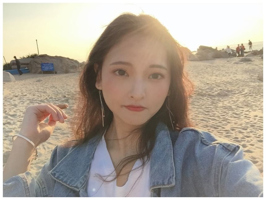 / Clip-On Dangle Earring Bead Bar FashionChic