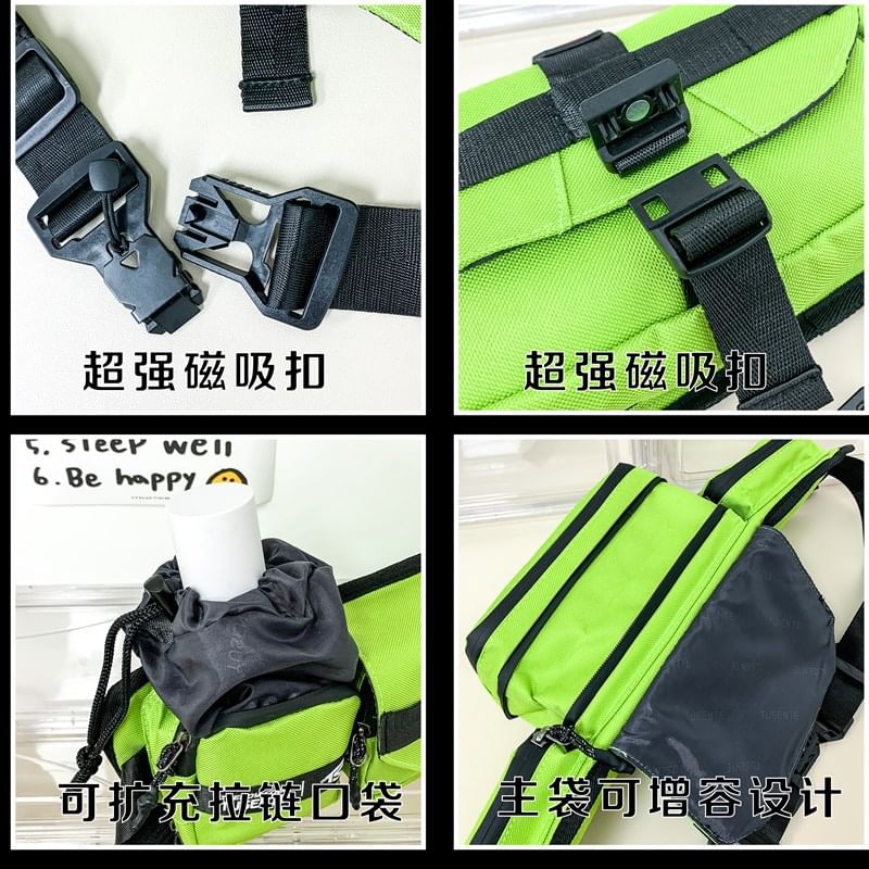 Lettering Belt Bag FashionChic