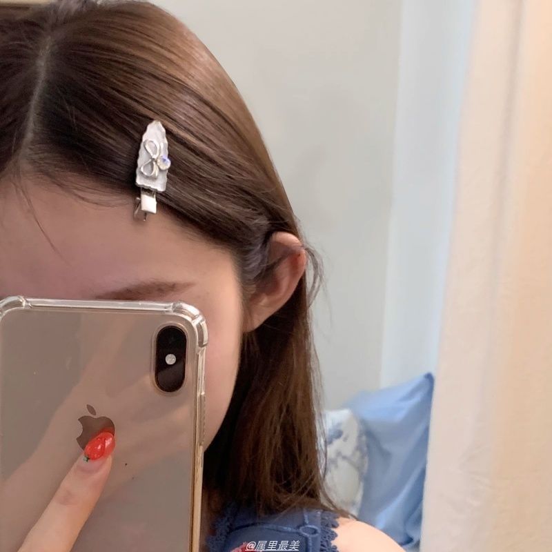 / Clip Bow Alloy Rhinestone Hair of Cherry Set 2: FashionChic