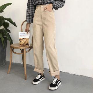 Wide Leg Corduroy Pants SpreePicky