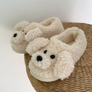 Fluffy Cartoon Home Slippers SpreePicky