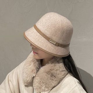 Contrast Trim Cloche Hat SpreePicky