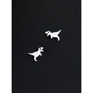 Polished Dinosaur Alloy Earring SpreePicky