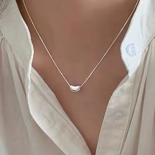 Bean Pendant Alloy Choker SpreePicky