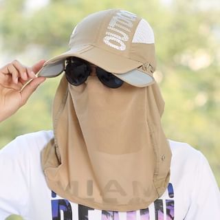 Face Veil Lettering Visor SpreePicky