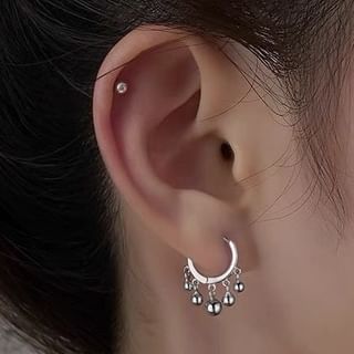 Ball Hoop Earring mySite