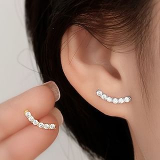 Rhinestone Climber Earring mySite