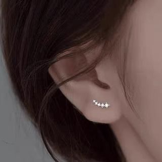 Rhinestone Alloy Crawler Earring mySite