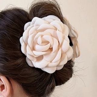 Floral Fabric Hair Claw SpreePicky