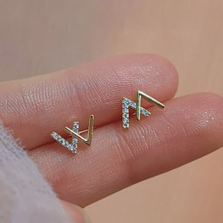 Rhinestone Ear Stud SpreePicky