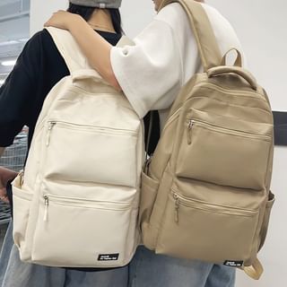 Applique Multi-Pocket Backpack mySite