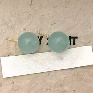 Acrylic Earring Ball Stud FashionChic